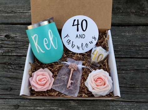 40th Birthday T Box For Women Unique Ts For Women 40th Etsy