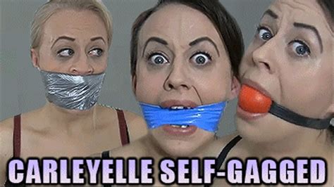 Kinky Carleyelle S Sexy Self Gagging Sessions Wmv Bondage