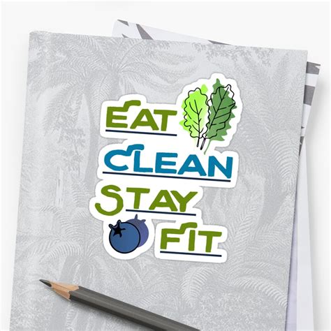 Eat Clean Stay Fit Healthy Health Food Kale Blueberry Cleanse