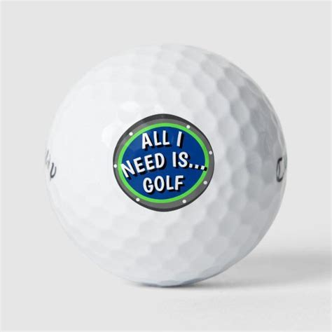 Funny Golf Saying Golf Balls Zazzle Golf Humor Golf Ball Funny Golf Ts