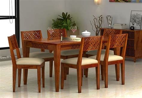 Check out exclusive collection of best dining tables, best dining table sets in india, top 5 dining sets with review, specifications & rating. 6 Seater Dining Set: Buy Six Seater Dining Set Online ...