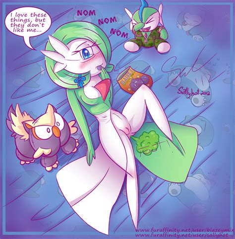 Rule 34 Above View Blazeymix Blush Color Eating Fart Female Gardevoir Plushie Pokemon Sallyhot