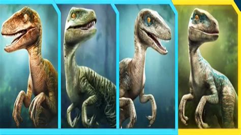Raptor Squad Blueechodeltacharlie Jurassic World Alive Youtube