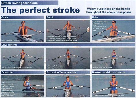 A Word Champion Rower Guides You Through The Perfect Stroke Perfect