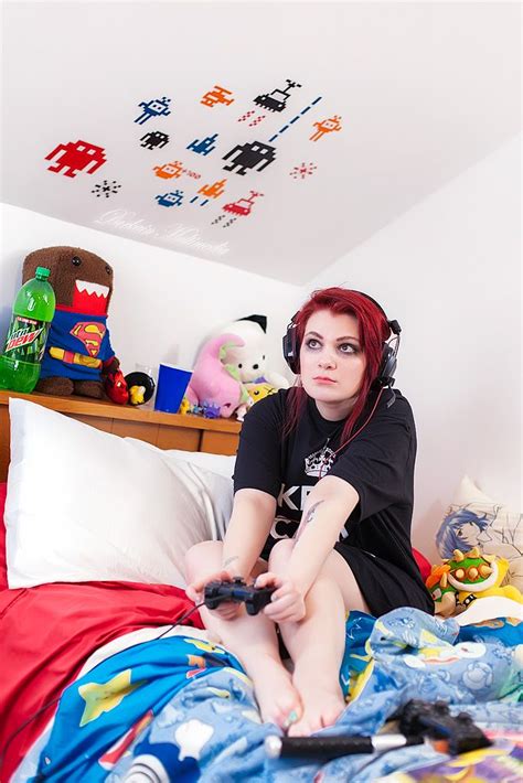 Photoshoot Real Gamer Girls The Geeky Peacock Gamer Girl Hot Real