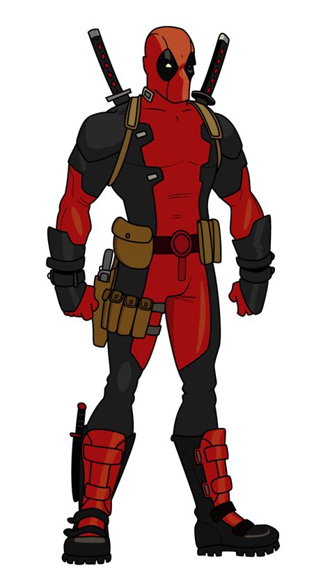 Anime boy full body drawing at getdrawings com free for. How amazing is Deadpool movie? We prepared a drawing ...
