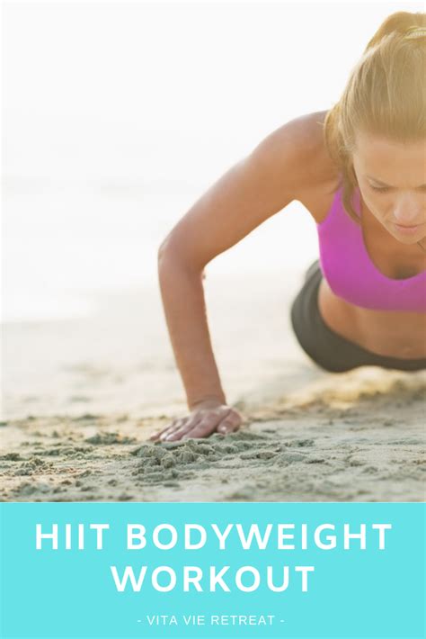 HIIT Bodyweight Workout Vita Vie Retreat