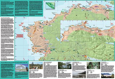 North Coast Trail Map Western Canoeing And Kayaking