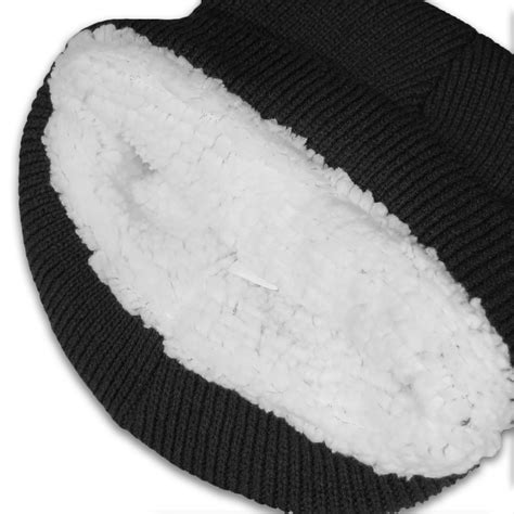 Polar Extreme Mens Beanie Knit Hat Winter Warm Cap Slouchy Solid Skull Hat Cuff Ebay