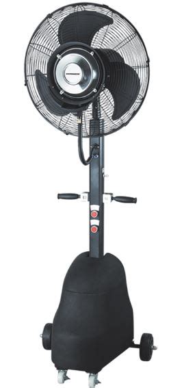Heating And Cooling Pedestal Misting Fan
