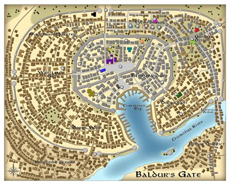 Baldursgatea 2224×1800 Fantasy City Map Fantasy Map Baldurs