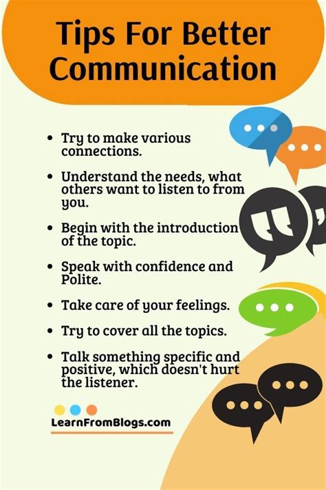 tips for better communication try to make various connections understan… effective