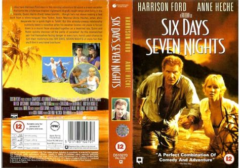 Six Days Seven Nights 1998 On Touchstone Home Video United Kingdom