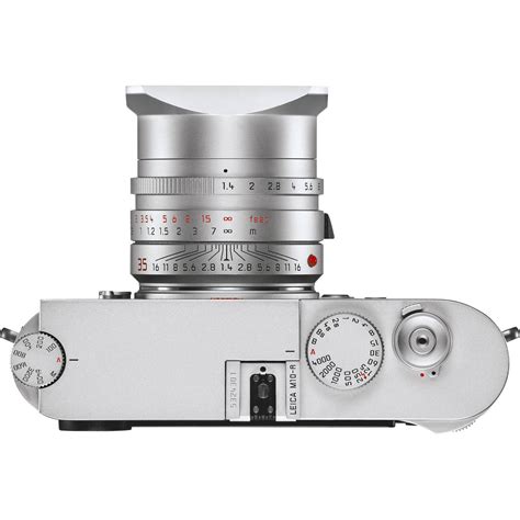 Leica M10 R Rangefinder Camera Silver Chrome