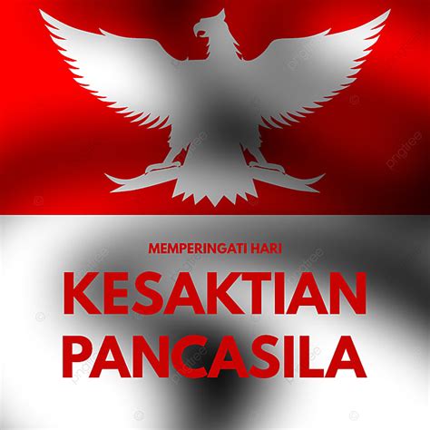 Garuda And Indonesian Flag Hari Kesaktian Pancasila Day Background Day