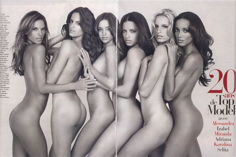 victoria secret models pose nude for photo s anniversary picture 2007 12 original victoria