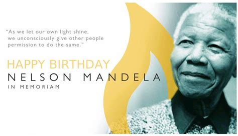 A Very Happy Birthday To The Iconic Nelson Mandela You Will Always Be