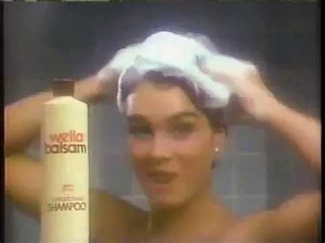 Vintage Commercial Brooke Shields Wella Balsam Shampoo Youtube
