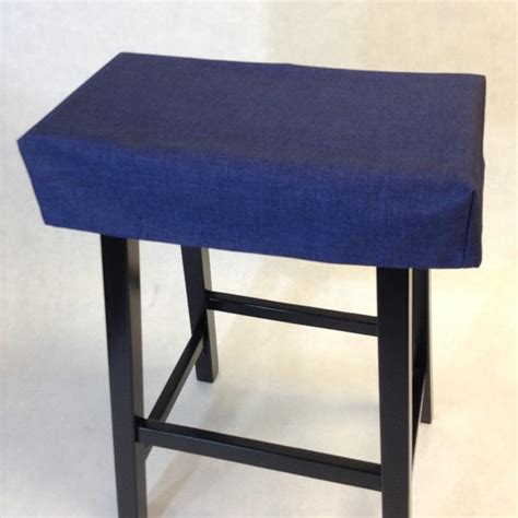 Saddle Stool Cushioned Pad Washable With Or Without Foam