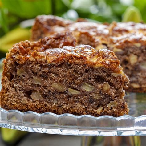 Recette Gâteau moelleux aux noix