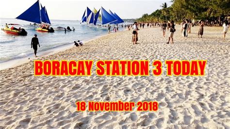 Boracay Station 3 Today Youtube