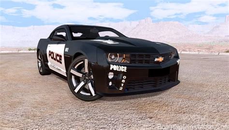 Chevrolet Camaro Zl1 Police Beamng Drive Mods Download