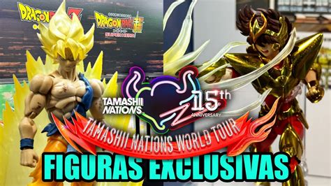 Figuras Exclusivas De Tamashii Nations World Tour En Tokyo Saint Seiya