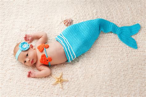 Baby Child Children Kids Mermaid Wallpaper 2705x1800 415503