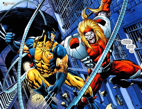 Wolverine Vs Omega Red Wolverine Comic Art Omega Red Wolverine Comic