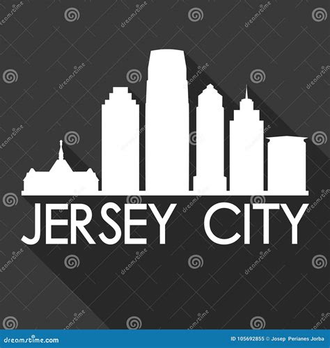 Jersey City New Jersey United States America Icon Vector Art Flat