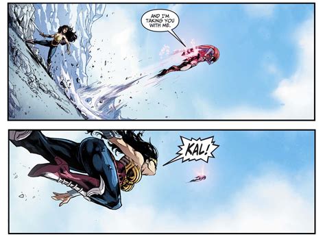 Captain Atom Takes Out Superman And Wonder Woman Injustice Gods Among