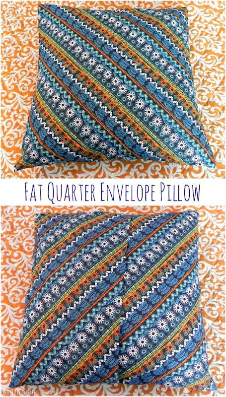 Easy Sewing Basic Throw Pillows Mad In Crafts