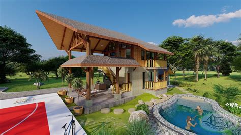 Bahay Kubo Rest House Design