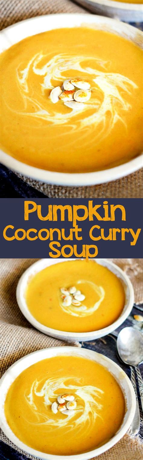 Pumpkin Coconut Curry Soup Domestic Superhero