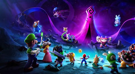 1024 X576 Mario Rabbids Sparks Of Hope Hd Gaming Poster 1024 X576