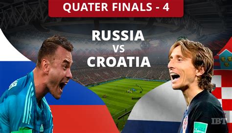Croatia provided a dagger to the hearts of russia with a dramatic penalty shootout win in their quarterfinal in sochi to bring an end to the hosts' heroic run in their home world cup. Croatia vs Russia live stream: Watch Fifa World Cup 2018 ...