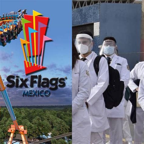 Six Flags México, otra alternativa para médicos generales desempleados