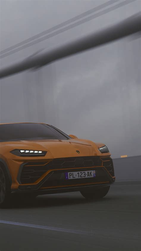 2160x3840 Lamborghini Urus Suv Orange Sony Xperia Xxzz5 Premium Hd 4k