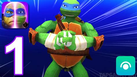 Teenage Mutant Ninja Turtles Legends Gameplay Walkthrough Part Chapter Stages Ios