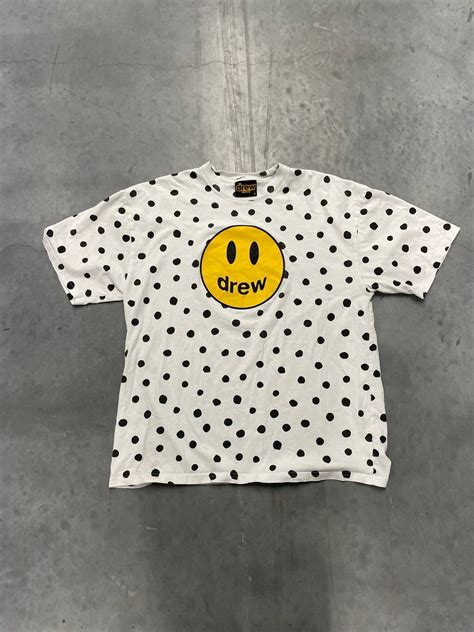 Drew House Drew House Mascot Smiley Polka Dot Shirt Grailed