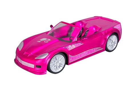 Barbie Crusin Convertible Corvette Radio Control Car Pink Radio