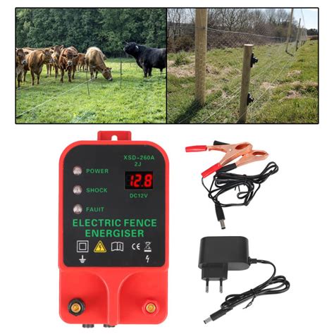 Lcd Livestock High Voltage Pulse Controller Ranch Accessories Voltage