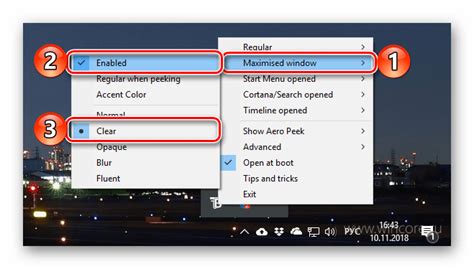 Tuts How To Transparent The Taskbar On Windows 10 Safe Images
