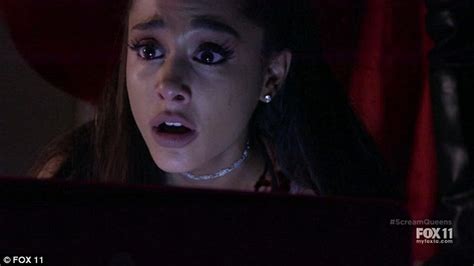 Ryan Murphys Scream Queens Kills Off Ariana Grande In First Episode Daily Mail Online