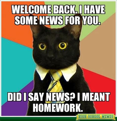Showing search results for funny welcome back work sorted by relevance. funny school welcome back memes