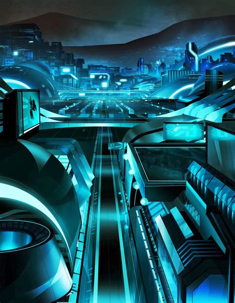 Titans Terrors And Toysthe Art Of Tron Uprising Part 4 Of 4 Landscapes