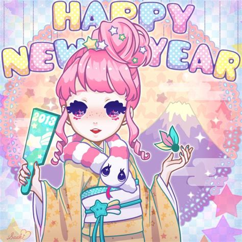 Anime drawing kawaii art anime art i anime sketch. happy new year | Kawaii art, Anime, Kawaii anime