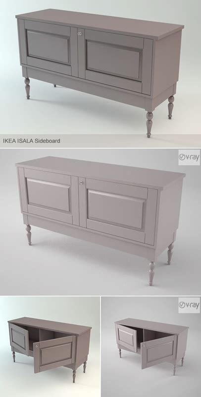 Details about ikea isala purple cabinet d40cmw71cmh131 cm reduced!!!!! ikea isala sideboard cabinet 3d model