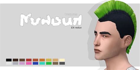 Ea Mohawk Redux • Bgc • Maxis Colors • Mesh Edit • Custom Thumbnail