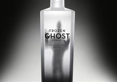 Frozen Ghost Vodka Is A Spooky Spirit Vodka Packaging